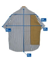 Mr.GENTLEMAN（ミスタージェントルマン）カジュアルシャツ 紺 サイズ:XL メンズ/2200650341050