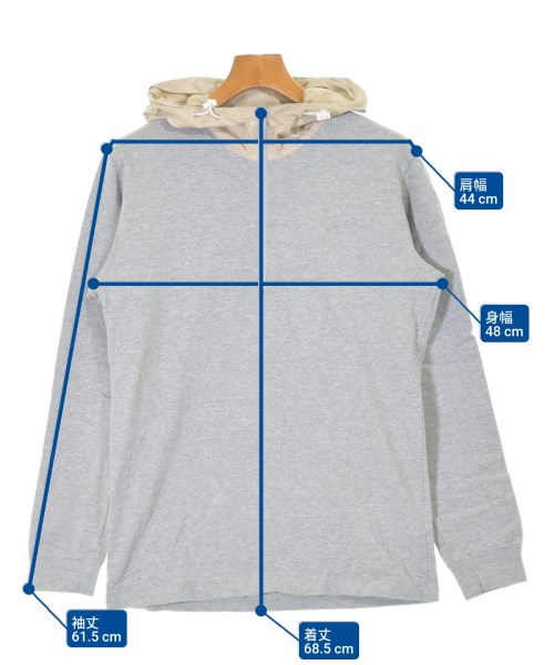 Mr.GENTLEMAN（ミスタージェントルマン）パーカー グレー サイズ:L メンズ/2200650656062