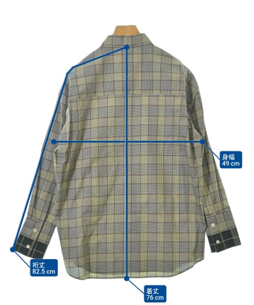 Mr.GENTLEMAN（ミスタージェントルマン）カジュアルシャツ ベージュ サイズ:S メンズ/2200653351056