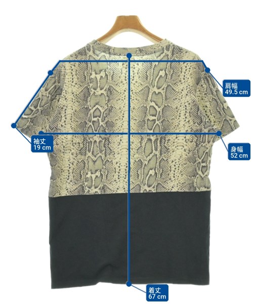 Mr.GENTLEMAN（ミスタージェントルマン）Tシャツ・カットソー ベージュ サイズ:XL メンズ/2200705238083