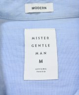Mr.GENTLEMAN（ミスタージェントルマン）カジュアルシャツ 青 サイズ:M メンズ/2200707815046