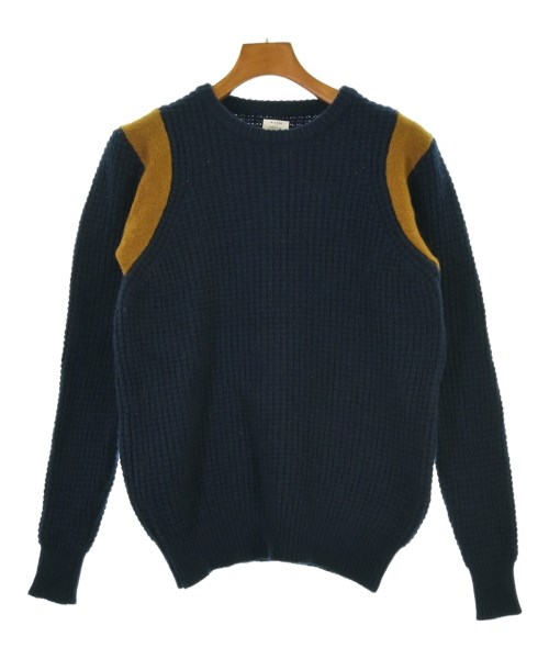 Mr.GENTLEMAN(ミスタージェントルマン)ニット・セーター 紺 サイズ:S/2200665775017