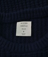 Mr.GENTLEMAN（ミスタージェントルマン）ニット・セーター 紺 サイズ:S メンズ/2200665775017