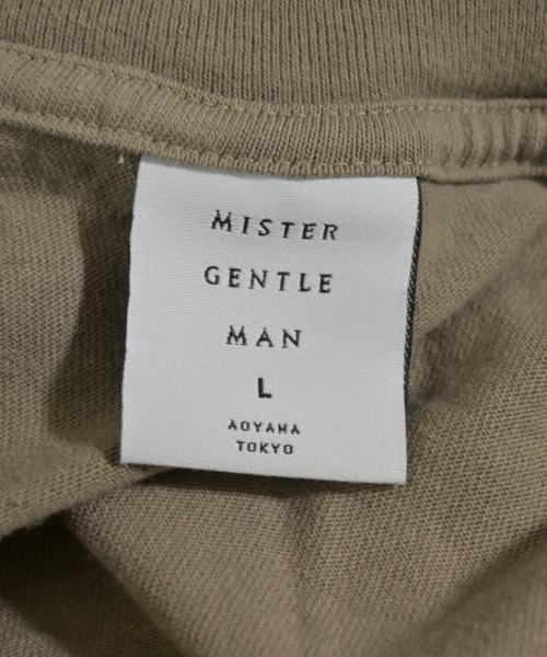 Mr.GENTLEMAN（ミスタージェントルマン）Tシャツ・カットソー ベージュ サイズ:L メンズ/2200664222307