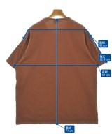 Mr.GENTLEMAN（ミスタージェントルマン）Tシャツ・カットソー 茶 サイズ:XXL メンズ/2200671890032