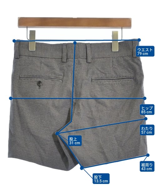 Mr.GENTLEMAN（ミスタージェントルマン）ショートパンツ グレー サイズ:M メンズ/2200672071645