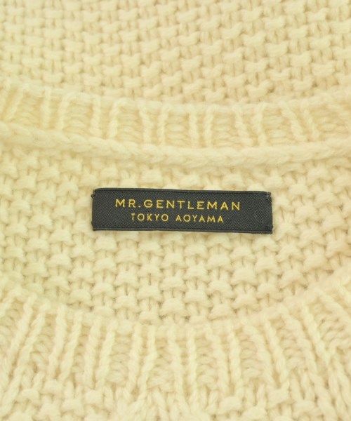 Mr.GENTLEMAN（ミスタージェントルマン）ニット・セーター 白 サイズ:L メンズ/2200730840329
