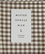 Mr.GENTLEMAN（ミスタージェントルマン）カジュアルシャツ 茶 サイズ:L メンズ/2200736518116