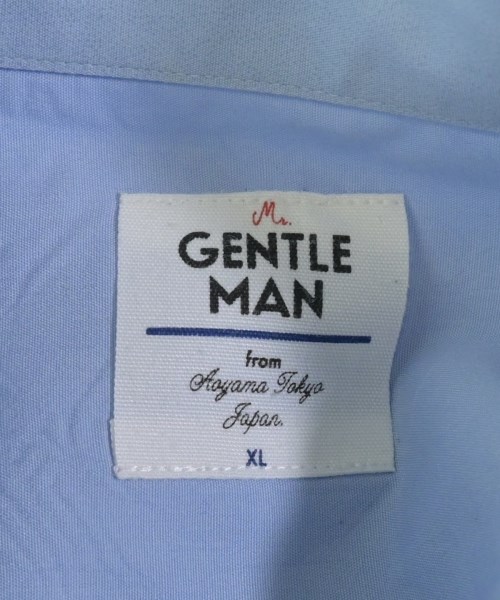 Mr.GENTLEMAN（ミスタージェントルマン）カジュアルシャツ 青 サイズ:XL メンズ/2200720418187