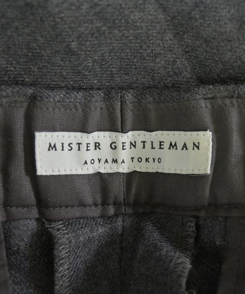 Mr.GENTLEMAN（ミスタージェントルマン）スラックス グレー サイズ:L メンズ/2200678954164