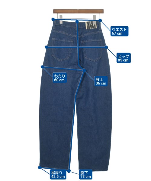 MOTHER（マザー）デニムパンツ 紺 サイズ:25(S位) レディース/2200638840018