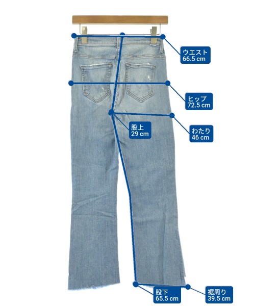 MOTHER（マザー）デニムパンツ 青 サイズ:25(S位) レディース/2200610876417