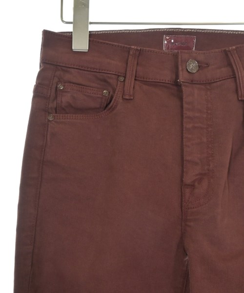 MOTHER（マザー）その他 茶 サイズ:26(M位) レディース/2200613886079