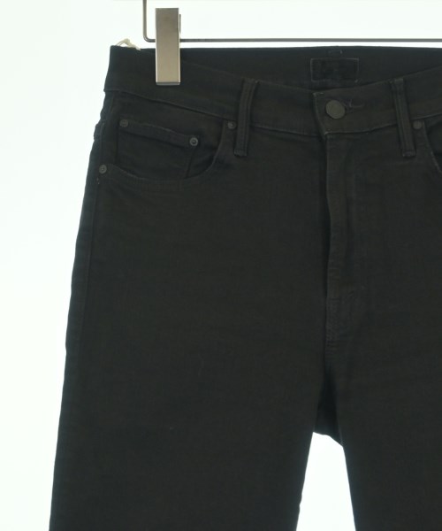 MOTHER（マザー）デニムパンツ 黒 サイズ:28(L位) レディース/2200631686101