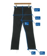 MOTHER（マザー）デニムパンツ 黒 サイズ:28(L位) レディース/2200631686101