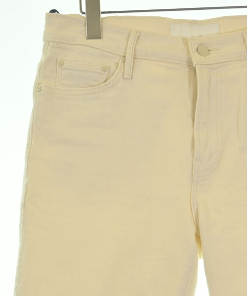 MOTHER（マザー）デニムパンツ 白 サイズ:29(L位) レディース/2200631686125