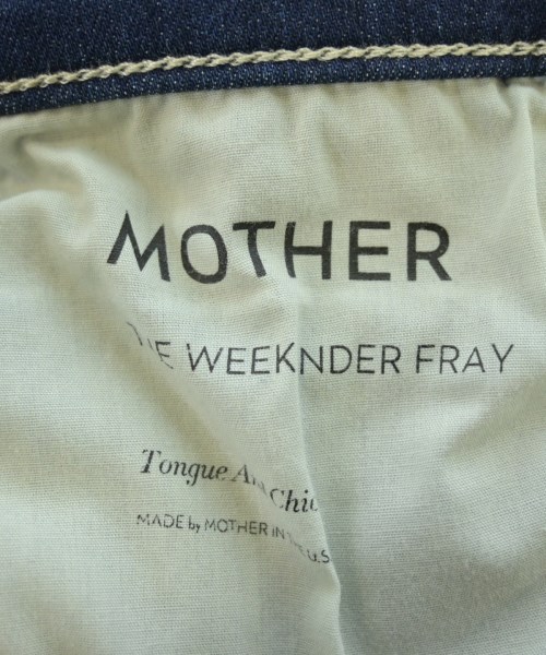 MOTHER（マザー）デニムパンツ 紺 サイズ:26(M位) レディース/2200611726025