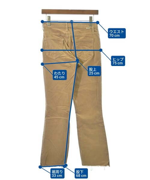 MOTHER（マザー）その他 ベージュ サイズ:25(S位) レディース/2200675428385