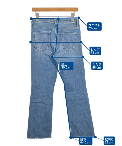 MOTHER（マザー）デニムパンツ 紺 サイズ:28(L位) レディース/2200651810128