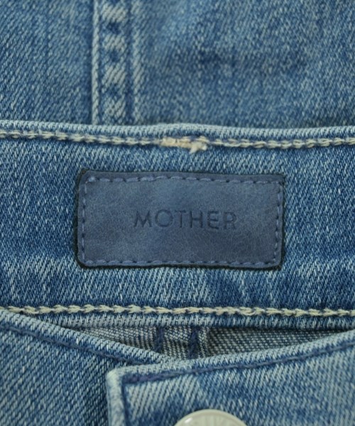 MOTHER（マザー）ひざ丈スカート 青 サイズ:25(S位) レディース/2200655089032
