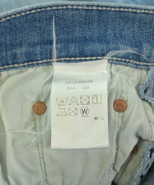 MOTHER（マザー）ひざ丈スカート 青 サイズ:25(S位) レディース/2200655089032