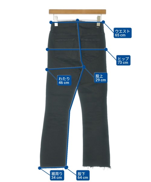 MOTHER（マザー）デニムパンツ 黒 サイズ:25(S位) レディース/2200657603076