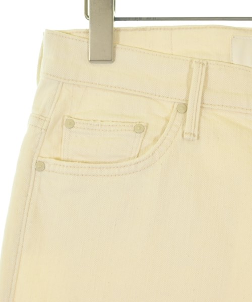 MOTHER（マザー）デニムパンツ 白 サイズ:27(M位) レディース/2200658252037