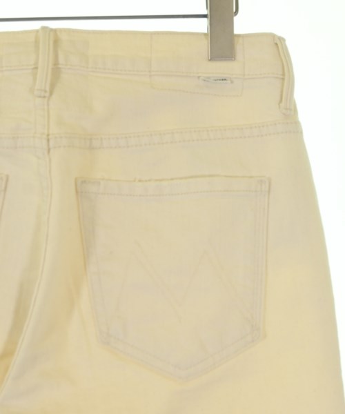 MOTHER（マザー）デニムパンツ 白 サイズ:27(M位) レディース/2200658252037