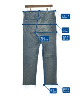 MOTHER（マザー）デニムパンツ 青 サイズ:31(XL位) レディース/2200655446033