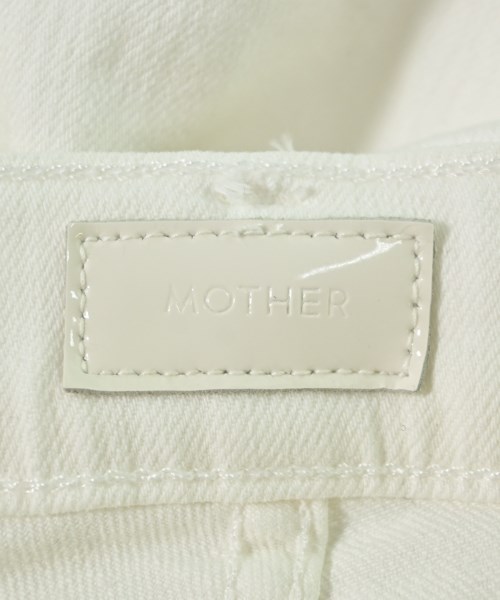 MOTHER（マザー）デニムパンツ 白 サイズ:-(S位) レディース/2200714052083
