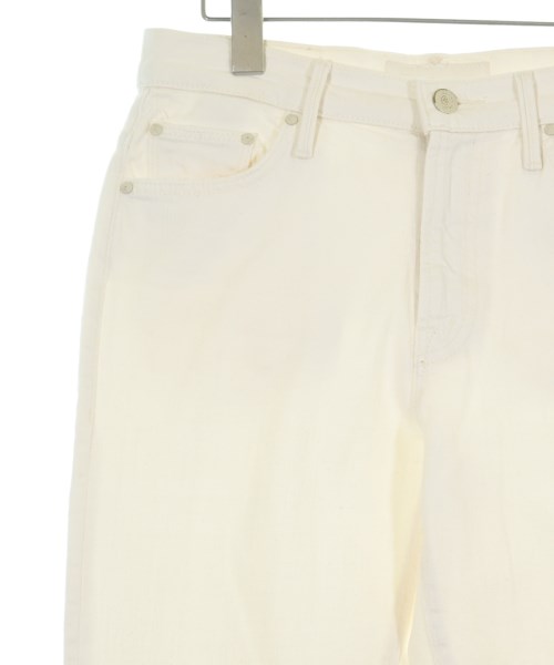 MOTHER（マザー）デニムパンツ 白 サイズ:26(M位) レディース/2200638004038