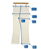 MOTHER（マザー）デニムパンツ 白 サイズ:26(M位) レディース/2200638004038