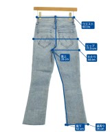MOTHER（マザー）デニムパンツ 青 サイズ:23(XS位) レディース/2200644987035