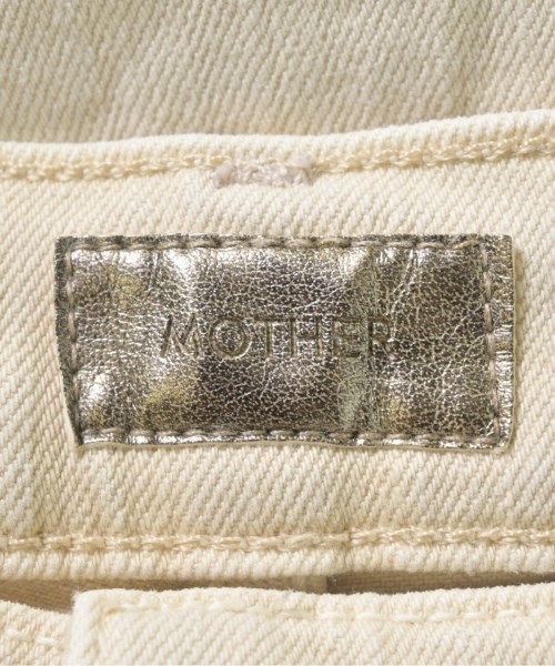 MOTHER（マザー）デニムパンツ ベージュ サイズ:27(M位) レディース/2200703602022