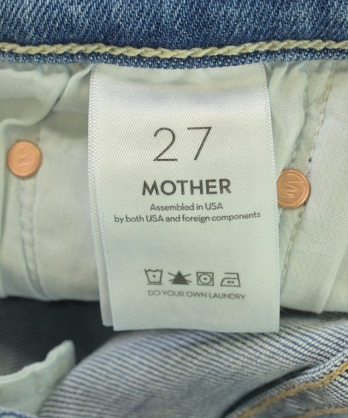 MOTHER（マザー）デニムパンツ 青 サイズ:27(M位) レディース/2200703555021