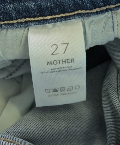 MOTHER（マザー）デニムパンツ 青 サイズ:27(M位) レディース/2200703555052