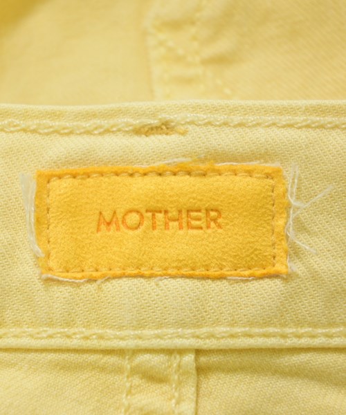 MOTHER（マザー）デニムパンツ 黄 サイズ:24(S位) レディース/2200704235304