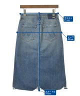 MOTHER（マザー）ロング・マキシ丈スカート 青 サイズ:26(M位) レディース/2200666028013