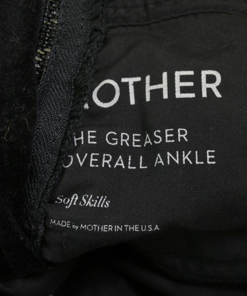 MOTHER（マザー）オールインワン/サロペット 黒 サイズ:26(M位) レディース/2200668012010