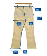 MOTHER（マザー）デニムパンツ 白 サイズ:28(L位) レディース/2200667351042