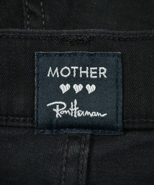 MOTHER（マザー）デニムパンツ 黒 サイズ:26(M位) レディース/2200722460405