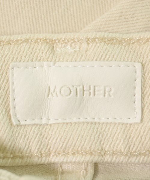 MOTHER（マザー）デニムパンツ 白 サイズ:29(L位) レディース/2200723010029