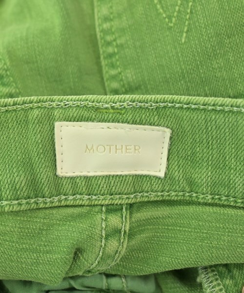 MOTHER（マザー）デニムパンツ 緑 サイズ:24(S位) レディース/2200681436442
