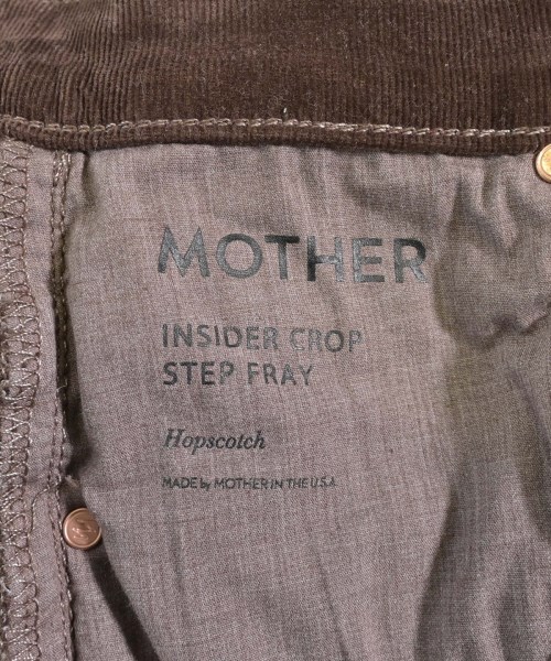 MOTHER（マザー）その他 茶 サイズ:27(M位) レディース/2200686749028