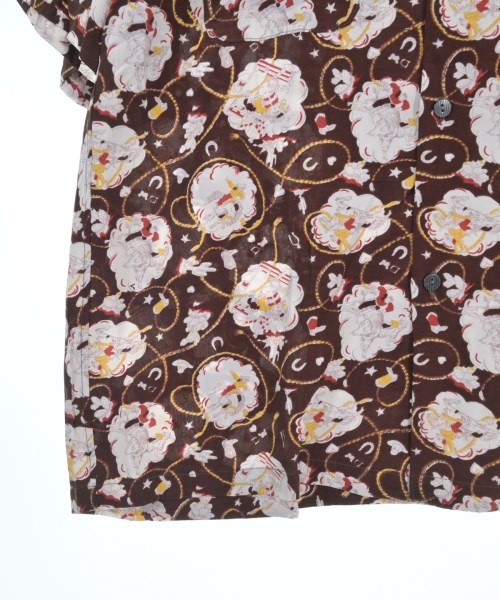 Niche（ニッチ）カジュアルシャツ 茶 サイズ:M メンズ/2200621094114