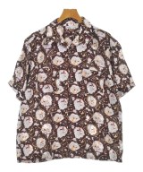 Niche（ニッチ）カジュアルシャツ 茶 サイズ:M メンズ/2200621094114