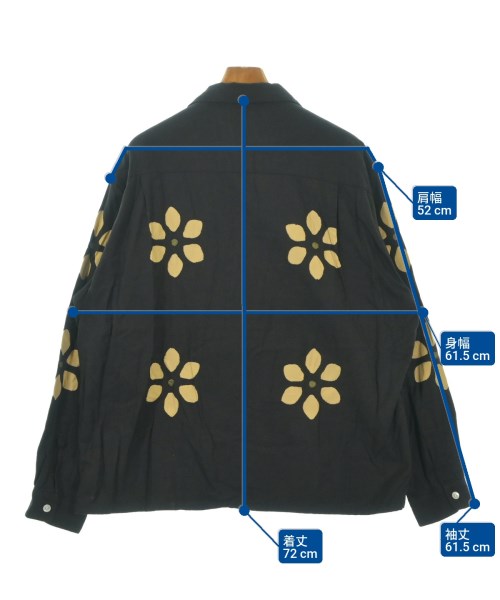 Niche（ニッチ）カジュアルシャツ 黒 サイズ:XL メンズ/2200663357352