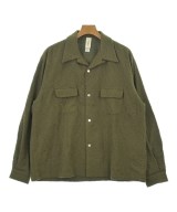 Niche（ニッチ）カジュアルシャツ カーキ サイズ:L メンズ/2200718335113