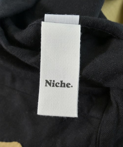 Niche（ニッチ）カジュアルシャツ 黒 サイズ:M メンズ/2200636803022