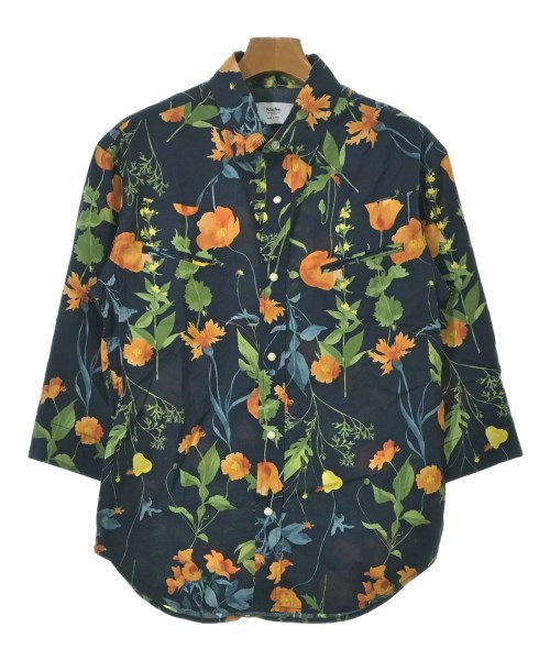 Niche(ニッチ)カジュアルシャツ 紺 サイズ:-(XL位)/2200652290127